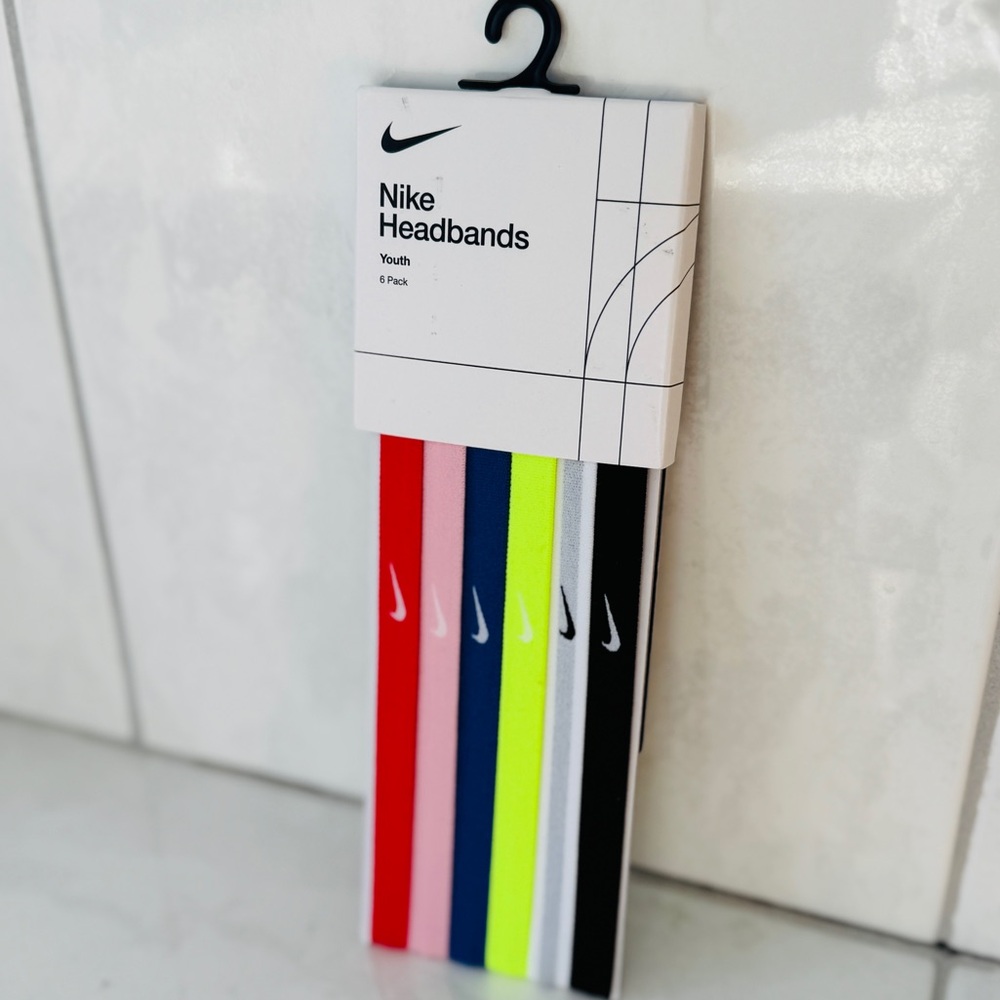 Brand New Nike Multicolor Youth Headbands Set